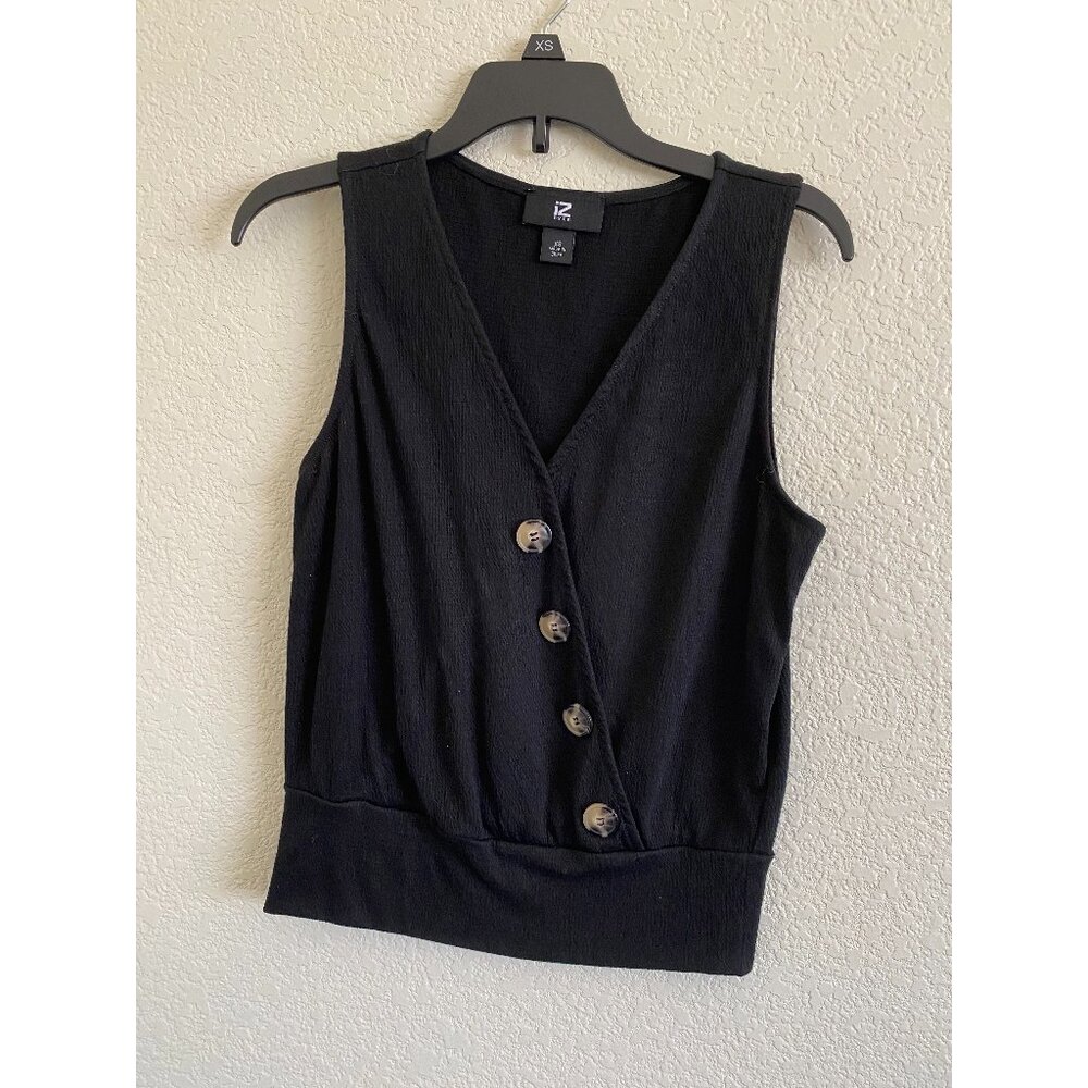 XS Black Sleeveless Top